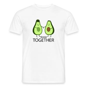 Zusammen - Männer T-Shirt - Weiß - Vorne - AI Model Male 178 dark (178cm)
