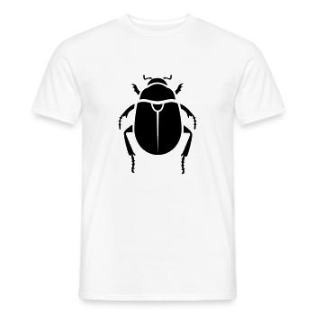 Insectes - Scarabée - T-shirt homme - blanc - Devant - AI Model Male 178 dark (178cm)