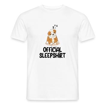Funny Saying Picture Funny Humor Gift Idea - Men's T-Shirt - white - Front - AI Model Male 178 dark (178cm)