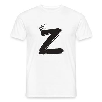 Z - T-shirt homme - blanc - Devant - AI Model Male 178 dark (178cm)