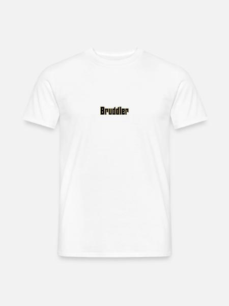 Bruddler - Schwäbisch für Anfänger - Männer T-Shirt - Weiß