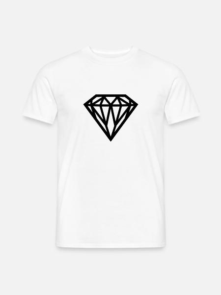 Diamond - Diamond - Men's T-Shirt - white