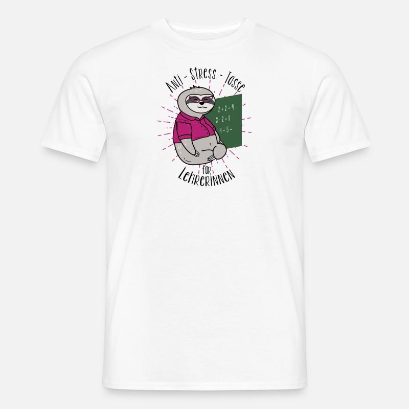lehrerin geschenk - Männer T-Shirt - Weiß