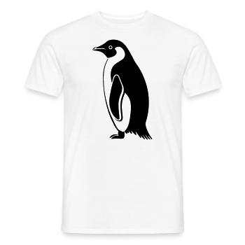 Pingouin - T-shirt homme - blanc - Devant - AI Model Male 178 dark (178cm)