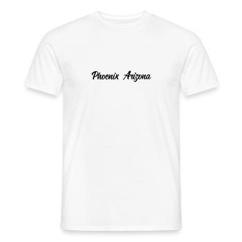 Phoenix Arizona - T-shirt homme - blanc - Devant - AI Model Male 178 dark (178cm)