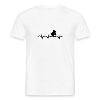 Fotograf Fotografie Geschenk Spruch lustig - Männer T-Shirt - Weiß - Vorne - AI Model Male 178 dark (178cm)