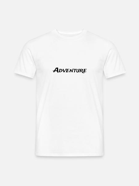 Adventure - Men's T-Shirt - white