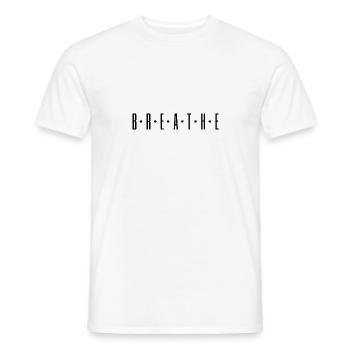 Cooler Yoga Spruch Geschenk Yogi - Männer T-Shirt - Weiß - Vorne - AI Model Male 178 dark (178cm)