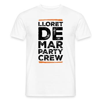 Lloret De Mar Party Crew - Männer T-Shirt - Weiß - Vorne - AI Model Male 178 dark (178cm)