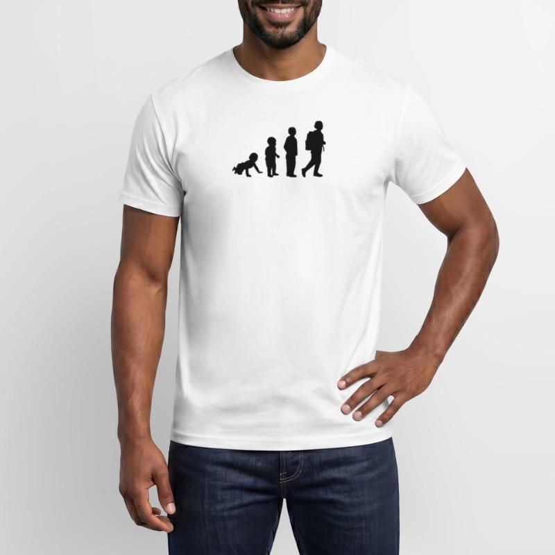 Evolution student Men's T-Shirt