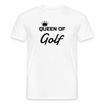 Golf - Sport - Golfer - Club - Green - Game - Play - T-shirt homme - blanc - Devant - AI Model Male 178 dark (178cm)