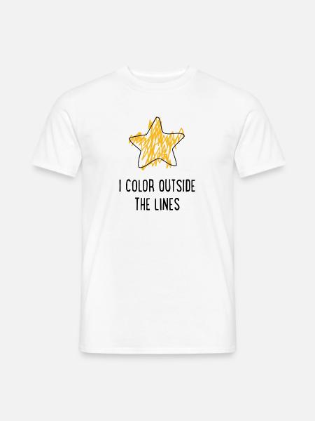 unangepasst - Männer T-Shirt - Weiß