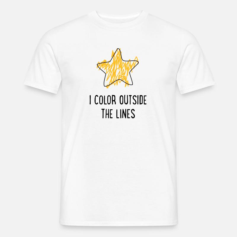 inadaptée - T-shirt homme - blanc