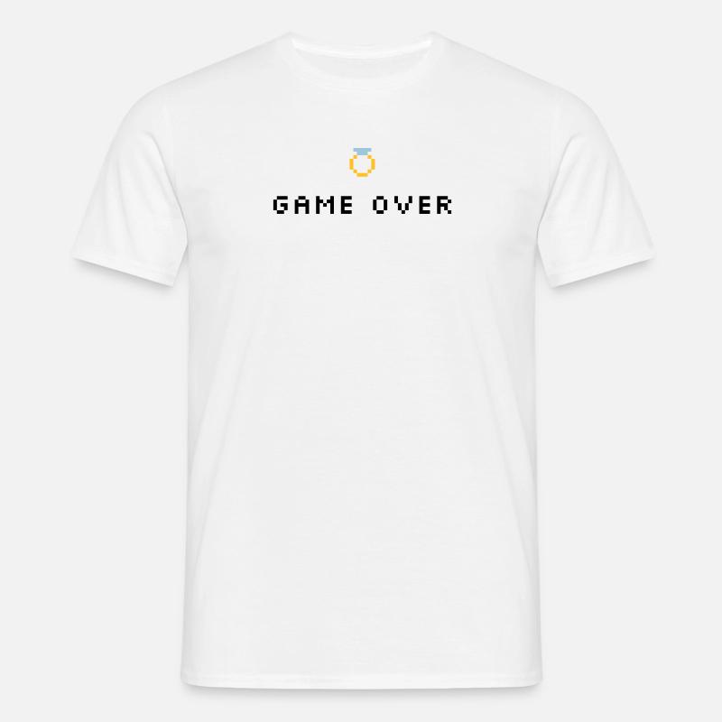 Game Over Ehering - Men's T-Shirt - white