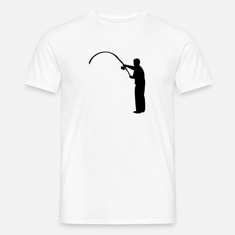 Fischer 1 - Männer T-Shirt - Weiß