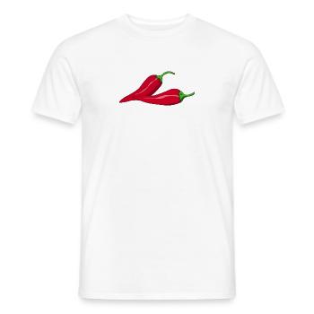 Chilli - Männer T-Shirt - Weiß - Vorne - AI Model Male 178 dark (178cm)