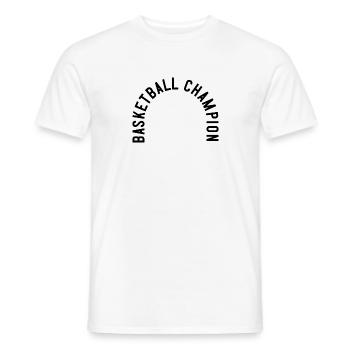 Basketball Champion - Männer T-Shirt - Weiß - Vorne - AI Model Male 178 dark (178cm)