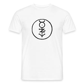 Alchemistisches Symbol - Männer T-Shirt - Weiß - Vorne - AI Model Male 178 dark (178cm)