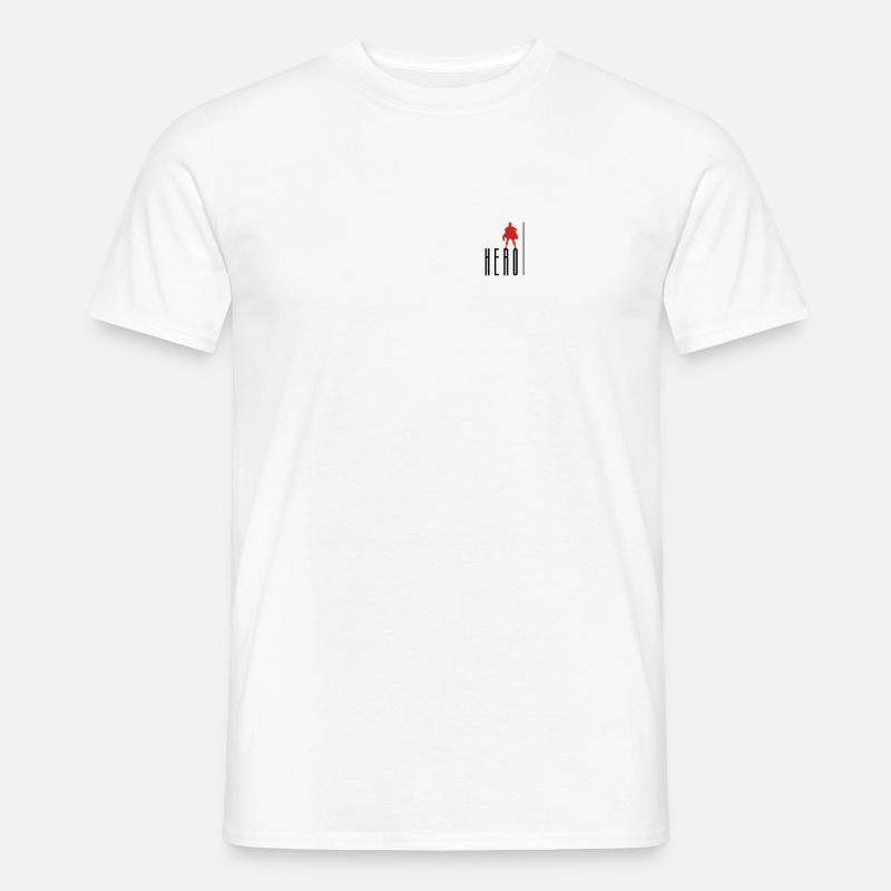 Sei ein Held - Männer T-Shirt - Weiß