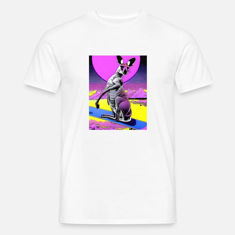 Boaderrooo - Männer T-Shirt - Weiß