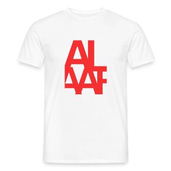 Alaay Style 2 - Männer T-Shirt - Weiß - Vorne - AI Model Male 178 dark (178cm)