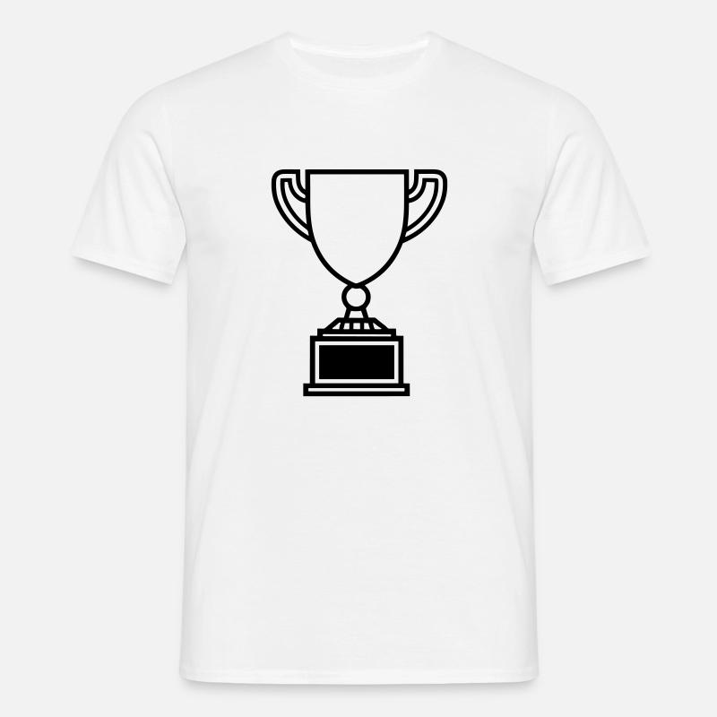 Trophäe - Männer T-Shirt - Weiß