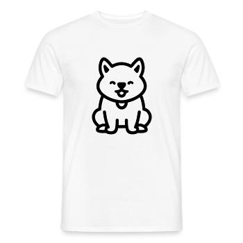 Groupe 28 - T-shirt homme - blanc - Devant - AI Model Male 178 dark (178cm)
