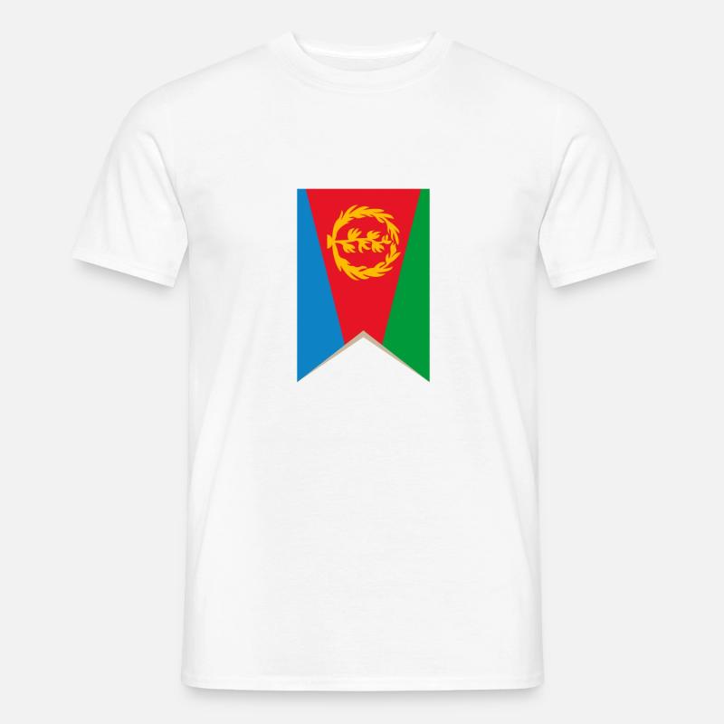Eritrea Erey - Männer T-Shirt - Weiß
