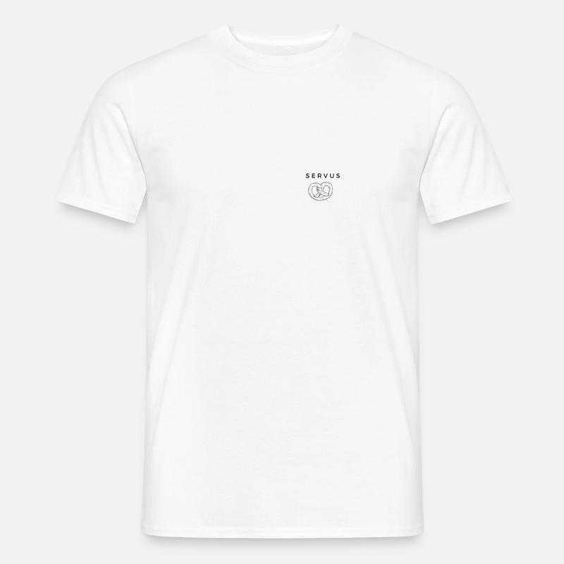 Servus - Männer T-Shirt - Weiß