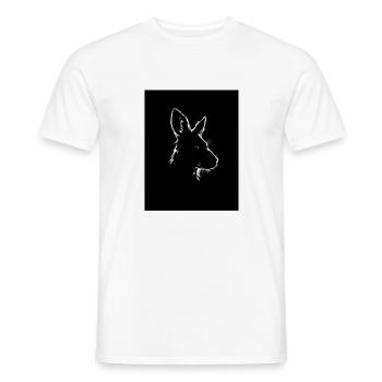 Känguru-Silhouette - Männer T-Shirt - Weiß - Vorne - AI Model Male 178 dark (178cm)