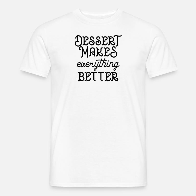 Desert makes everything better - Men’s T-shirt - white