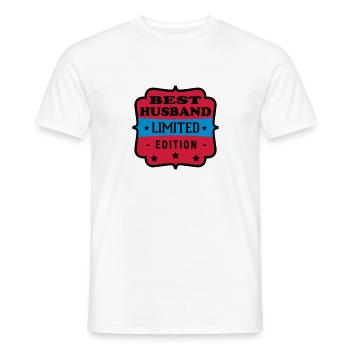 Best husband limited edition - Männer T-Shirt - Weiß - Vorne - AI Model Male 178 dark (178cm)