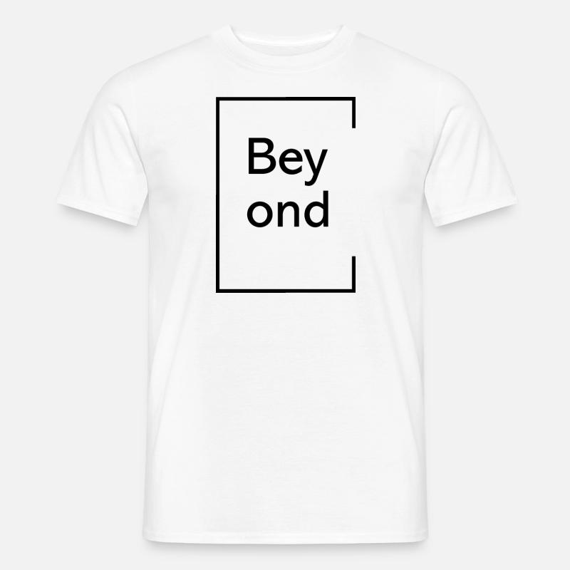 Beyond - Männer T-Shirt - Weiß