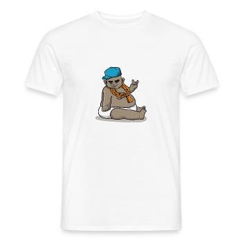 Rapper baby - Men's T-Shirt - white - Front - AI Model Male 178 dark (178cm)