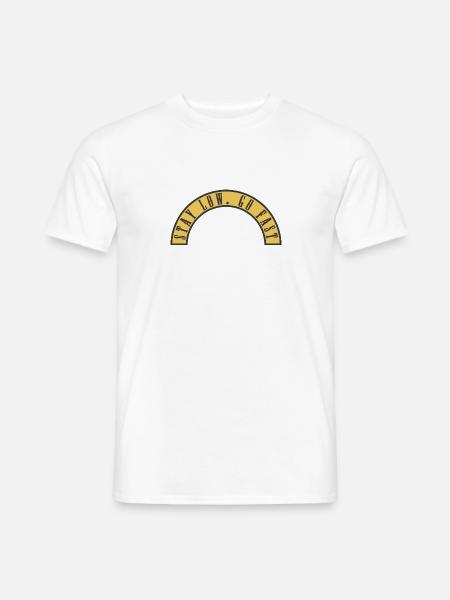 Stay low go fast - Men's T-Shirt - white