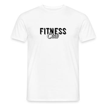 Fitness Club - Männer T-Shirt - Weiß - Vorne - AI Model Male 178 dark (178cm)
