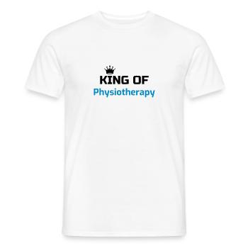 Physiotherapy Physio Krankengymnast Kiné Doctor - Men's T-Shirt - white - Front - AI Model Male 178 dark (178cm)