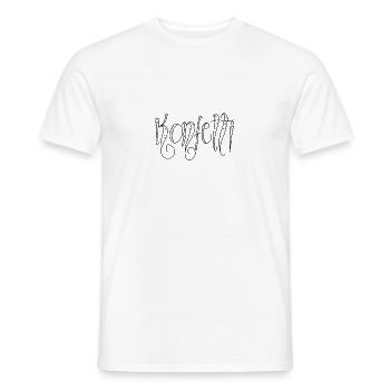 confetti - Men's T-Shirt - white - Front - AI Model Male 178 dark (178cm)