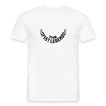 The Fist Legend - Männer T-Shirt - Weiß - Vorne - AI Model Male 178 dark (178cm)