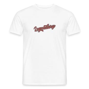 Legendarisch - Heren T-shirt - wit - Voor - AI Model Male 178 dark (178cm)