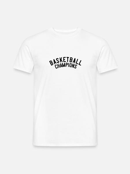 Basketball Champions - Männer T-Shirt - Weiß