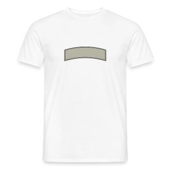 Banner - Men's T-Shirt - white - Front - AI Model Male 178 dark (178cm)