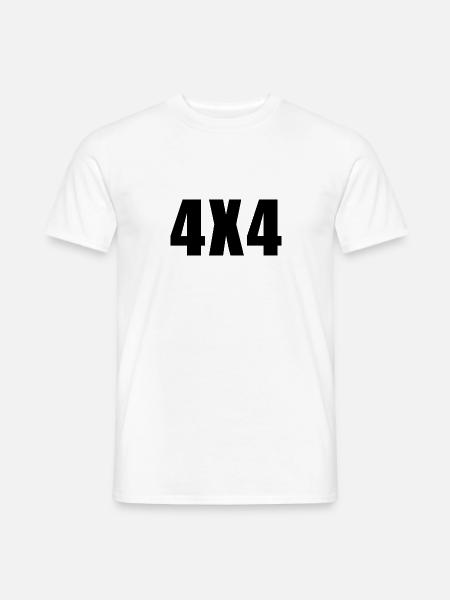 4x4 - Men's T-Shirt - white
