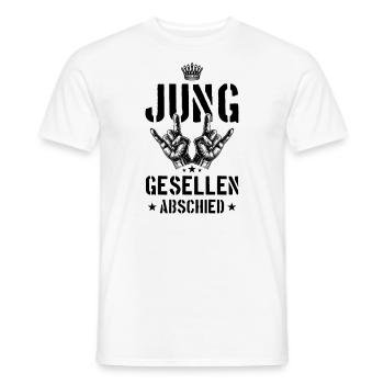 Junggesellenabschied Party Team Jga - Männer T-Shirt - Weiß - Vorne - AI Model Male 178 dark (178cm)
