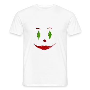 Le Joker - T-shirt homme - blanc - Devant - AI Model Male 178 dark (178cm)