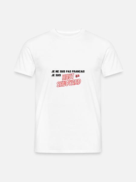 Haut Savoyard - T-shirt homme - blanc