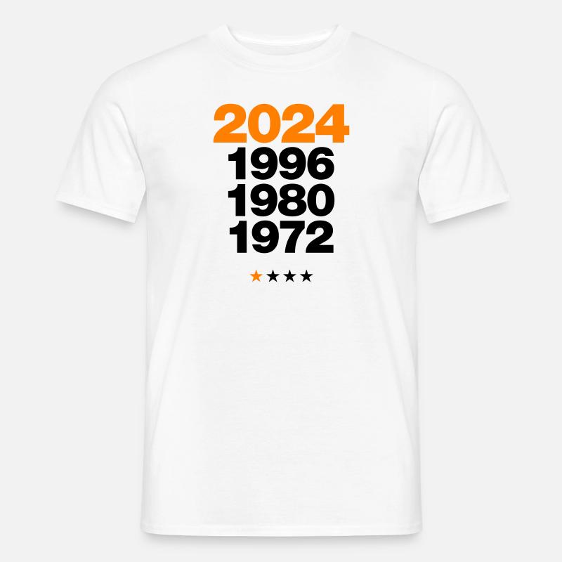 2024 - Männer T-Shirt - Weiß