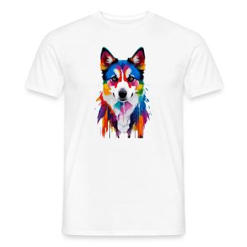 Quai du trèfle de l’Alaska - T-shirt homme - blanc - Devant - AI Model Male 178 dark (178cm)
