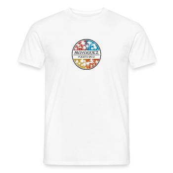 Mayaguez Puerto Rico Palme Stilvoller Urlaub - Männer T-Shirt - Weiß - Vorne - AI Model Male 178 dark (178cm)