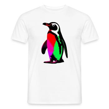 Pingouin - T-shirt homme - blanc - Devant - AI Model Male 178 dark (178cm)